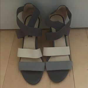 Steven by Steve Madden Strappy Curved Wedge Sandal